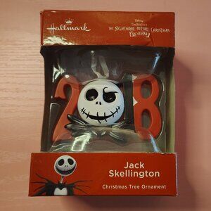 Jack Skellington 2018 Hallmark Christmas Ornament 25th Anniversary